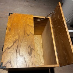 再販　レトロ　昭和　からくり　収納棚の画像