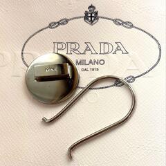  未使用　PRADA ブラック キーリングの画像