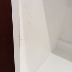 リユースのサカイ栃木店★ジモティ割あり★ NITORI 食器棚　リガーレ120KB ホワイト W120×D50.5×H180.5 クリーニング済み TC11497の画像