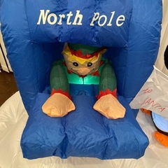 クリスマス　デコレーション　空気　電動　インフレータブルの画像