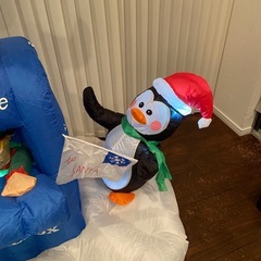 クリスマス　デコレーション　空気　電動　インフレータブルの画像