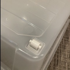 収納ケース　2個セット　クリアボックスの画像