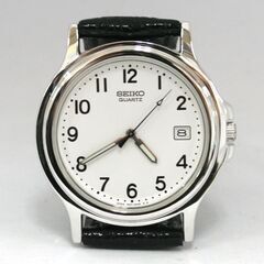 動作品 SEIKO クオーツ式腕時計 7N47-9A10 大正製薬40周年 3針 デイト 収納ケース付 25年11月電池交換 札幌市 清田区 平岡の画像