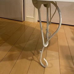 猫足 折りたたみテーブルの画像