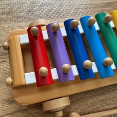 エドインター シロフォンカー 鉄筋 おもちゃの画像