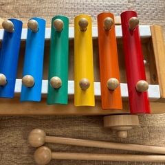 エドインター シロフォンカー 鉄筋 おもちゃの画像