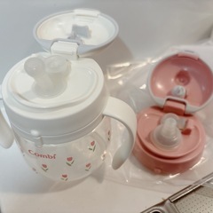 combiラクマグ　はじめてストロー＆漏れないストローセット　の画像