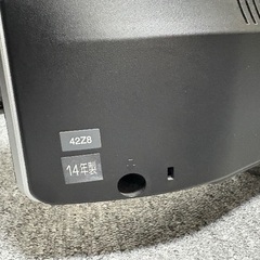 液晶テレビ  東芝REGZA  42型の画像