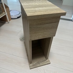 【美品】ベットサイド収納の画像