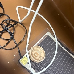 小動物飼育ゲージ、回し車、ヒーターの画像