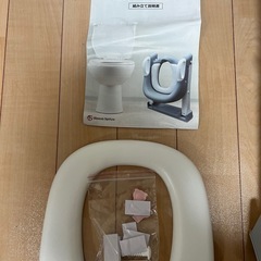 【ほぼ新品】こども用補助便座　おまるの画像