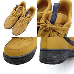 ナイキ AIR FORCE 1 LOW  エアフォース 1 ロー Wheat Black BQ4326-700 NIKE スニーカーの画像