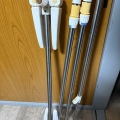 物干し竿 洗濯干しセットの画像