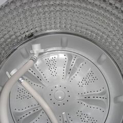 （★1台限り★ジモティー特典あり★単身向けサイズの）ハイアール　全自動洗濯機４.５ｋｇ　２０２２年製　JW-HS45B　単身向け　　高く買取るゾウ八幡東店の画像