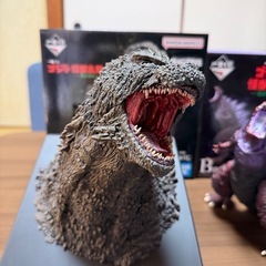 一番くじ ゴジラ 怪獣乱舞 -荒ぶるモノ-A賞B賞の画像