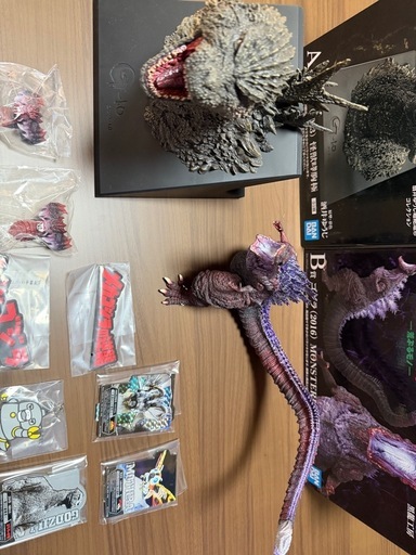 一番くじ ゴジラ 怪獣乱舞 -荒ぶるモノ-A賞B賞