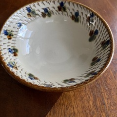 【新品未使用】やちむん　5寸平鉢 の画像