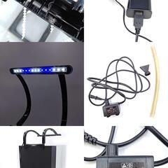 テトラ リビングキューブ20 ガラス水槽(25cm) LEDライト ヒーター 交換用モーター付 LC-20 TETRA アクアリウム 熱帯魚 一体型水槽の画像