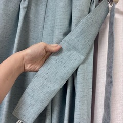 💙 ライトブルーのカーテンを販売します 💙の画像
