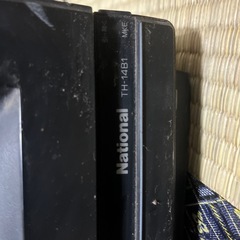 無料　ブラウン管テレビ　NATIONAL TH-14B1の画像