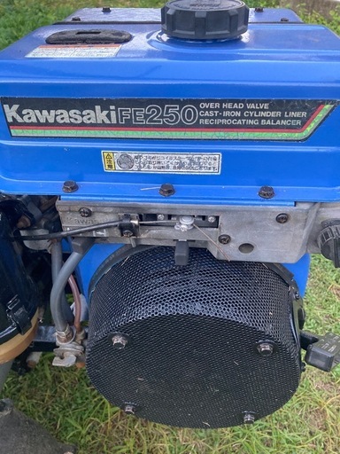 牧草モア　BM90 カワサキfe250エンジン 牧草モア BM90 カワサキfe250エンジン - メルカリ