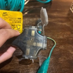 三口延長コード20mの画像
