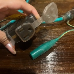 三口延長コード20mの画像