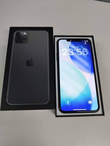 【SIMフリー】iPhone 11 Pro Max/A2218/512GB〈MWHN2J/A〉