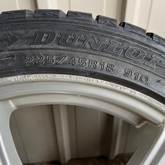 18インチ ウインターマックス スタッドレス   8j+42 PCD114.3 レクサス トヨタ の画像