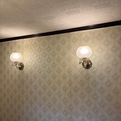 シャンデリアとウォールランプセットの画像