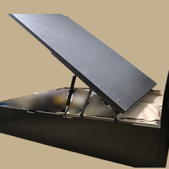 【引取日限定】ダブル　全面ガス圧収納　ファニーベッド？　ガスハッチLF　縦開き　総額25万円の画像