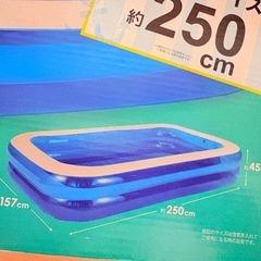 ビニールプールの画像