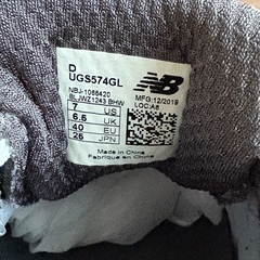 New balance　ゴルフシューズ25cm　レディスの画像