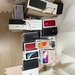 iPhoneの空箱　100個以上の画像