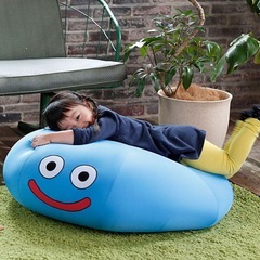 スライム　ビッグ　ビーズクッションの画像