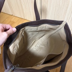 LEDバイツ オリジナルレザー トートバッグの画像