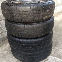 無料 夏タイヤ中古165/60r15の画像