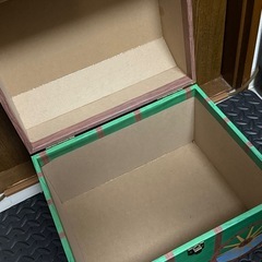 【近日削除】【トイストーリー】3coins ウッドボックス 収納箱の画像