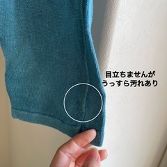 お得★Lサイズ　Ｖネックニット　ADAMET ROPE （アダム エロペ） 定価2万円程の画像