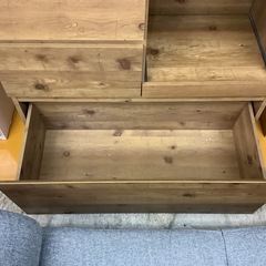 【リサイクルサービス八光】幅９０㎝　モダンデコ　レンジボード コンセント付きの画像