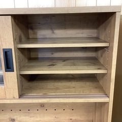 【リサイクルサービス八光】幅９０㎝　モダンデコ　レンジボード コンセント付きの画像