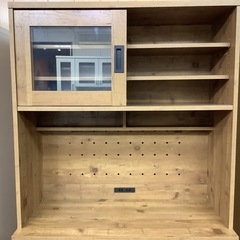 【リサイクルサービス八光】幅９０㎝　モダンデコ　レンジボード コンセント付きの画像