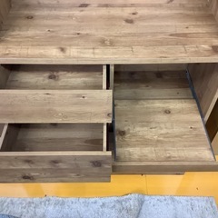 【リサイクルサービス八光】幅９０㎝　モダンデコ　レンジボード コンセント付きの画像