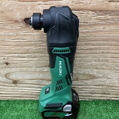 【SIW】HiKOKI ハイコーキ CV18DBL(LXPK) 18Vコードレスマルチツール バッテリー1個、充電器付き【中古動作品】の画像