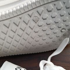 新品 25cm レディース スニーカー ホワイト シューズ 靴 カジュアル 識別番号:(943-Z)の画像