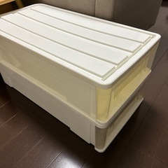 収納ケース2つの画像