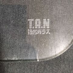 ローテーブル、強化ガラスの画像