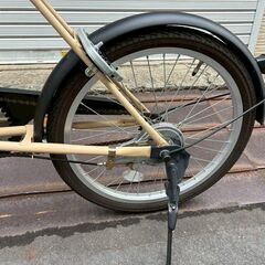 【11/29（土）限定！指定先へ送料無料でお届けします（墨田区、江東区、台東区）】CURIOUS mini キュリオスミニ ミニベロ 20インチ アイボリーの画像