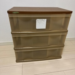 ボックスしゅうの収納の画像