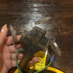 三口延長コード20mの画像